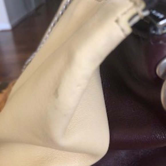 Celine Trio Tri Color Soft Zip Multicolor Purse - Picture 6 of 12